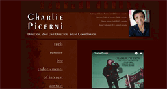 Desktop Screenshot of charliepicerni.com